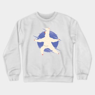 Llama Yoga Crewneck Sweatshirt